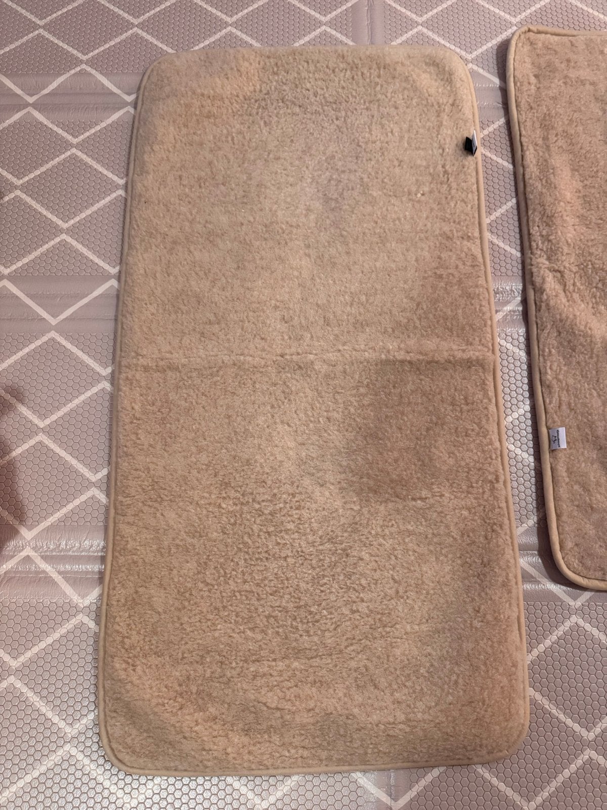 Schaapmaatje deken + onderlegger, Ophalen, Overige merken, Beige, Deken