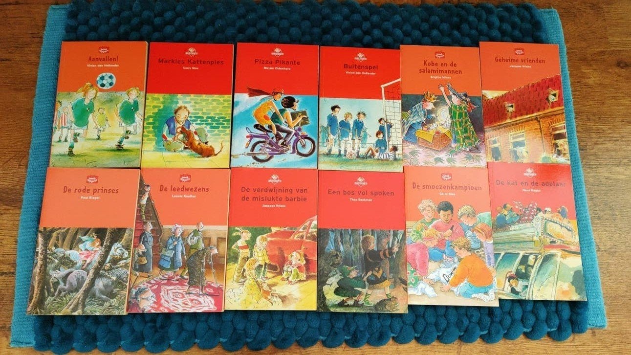 12 boektoppers AVI 7, AVI 8 en AVI 9, Boeken, Kinderboeken | Jeugd | onder 10 jaar, Ophalen of Verzenden, Zo goed als nieuw, Fictie algemeen