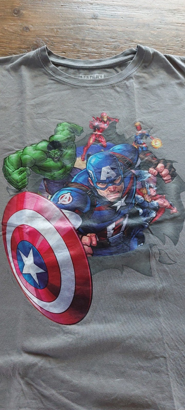 T-shirt Marvel Superhelden 158/164 Disneyland Parijs, Kinderen en Baby's, Ophalen of Verzenden, Shirt of Longsleeve, Jongen, Marvel