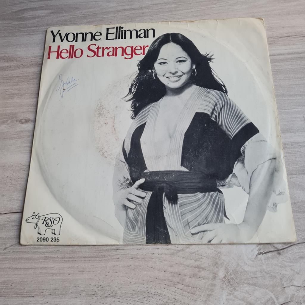 Yvonne Elliman - Hello Stranger Single (1977), Gebruikt, Fotohoes, 7 inch, Single