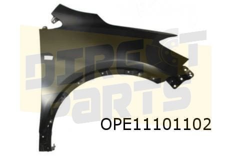 Opel Mokka (8/12-9/16) voorscherm Rechts Origineel! 42372138, -, Verzenden, -, Opel