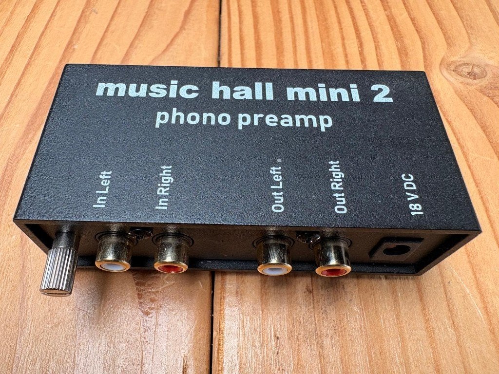 Music Hall Mini 2 Phono Voorversterker – In zeer goede staat, Overige merken, Ophalen of Verzenden, Zo goed als nieuw, 120 watt of meer