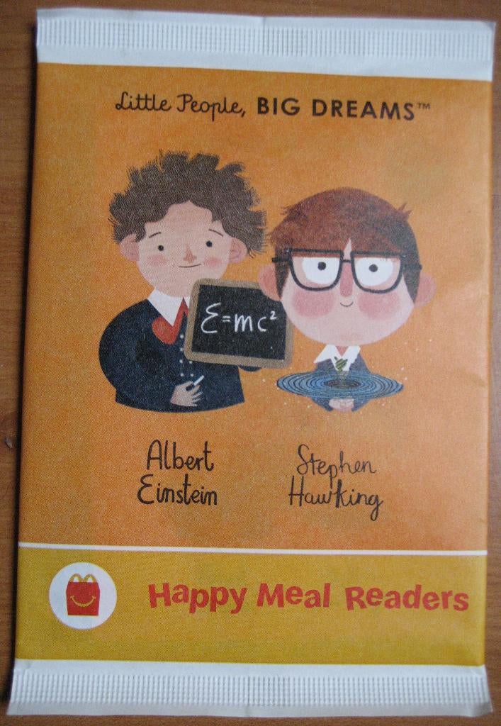 Mcdonalds happy meal readers - Albert Einstein, Stephen, Ophalen of Verzenden, Nieuw, McDonalds, Non-fictie