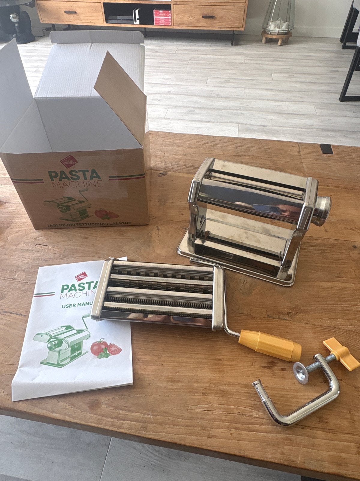 Pastamachine - Nieuw in doos, Ophalen of Verzenden, Nieuw, 3 snelheden of meer