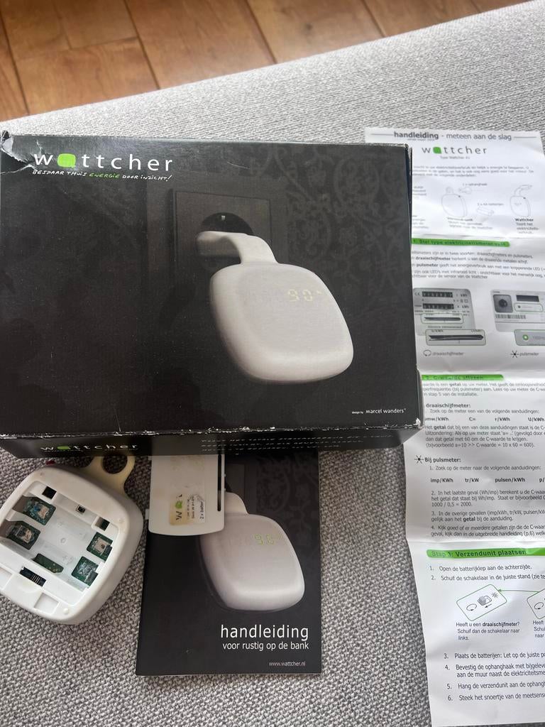 Wattcher Energiemeter, Verzenden, Niet werkend