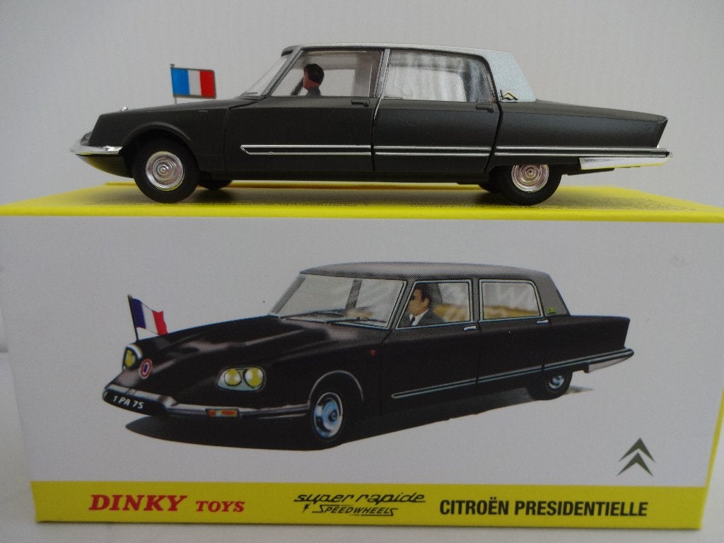Citroen Presidentielle Zwart nr: 1435 van Dinky Toys 1:43, Ophalen of Verzenden, Nieuw, Auto, Dinky Toys