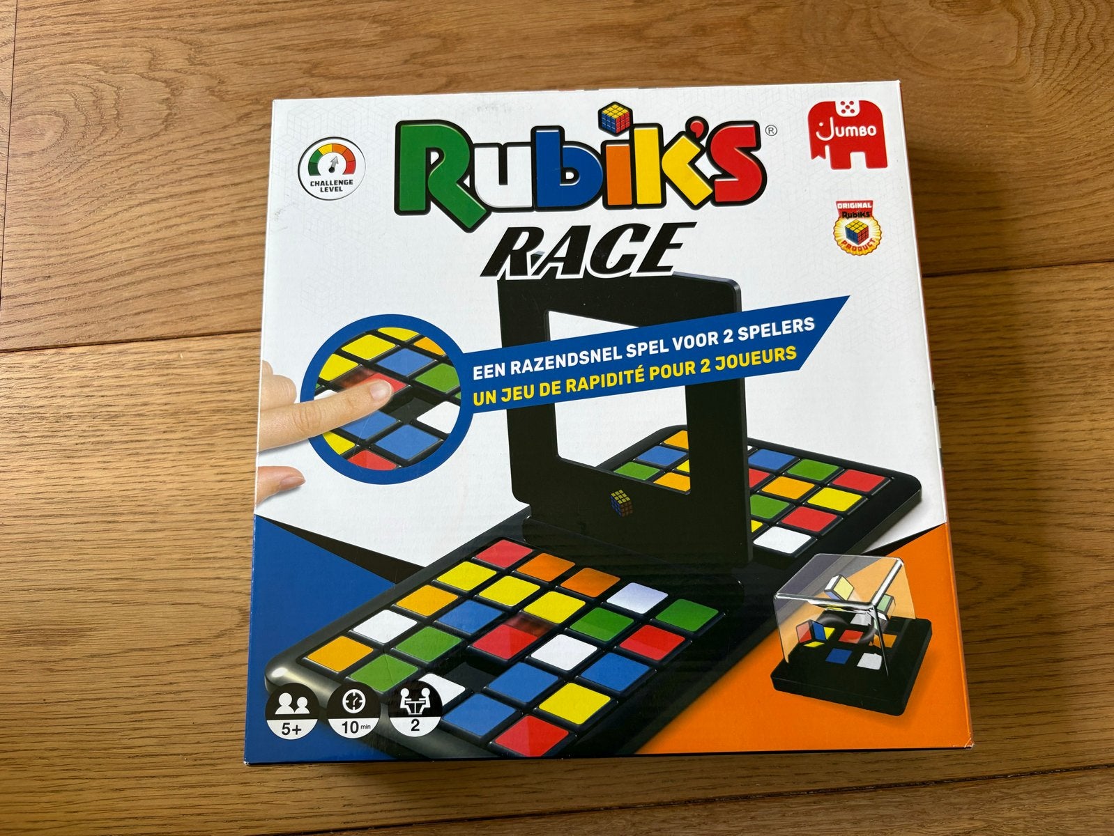 Rubik's Race: Razendsnel puzzelplezier voor 2 spelers, Ophalen of Verzenden, Minder dan 500 stukjes, Zo goed als nieuw, Rubik's of 3D-puzzel