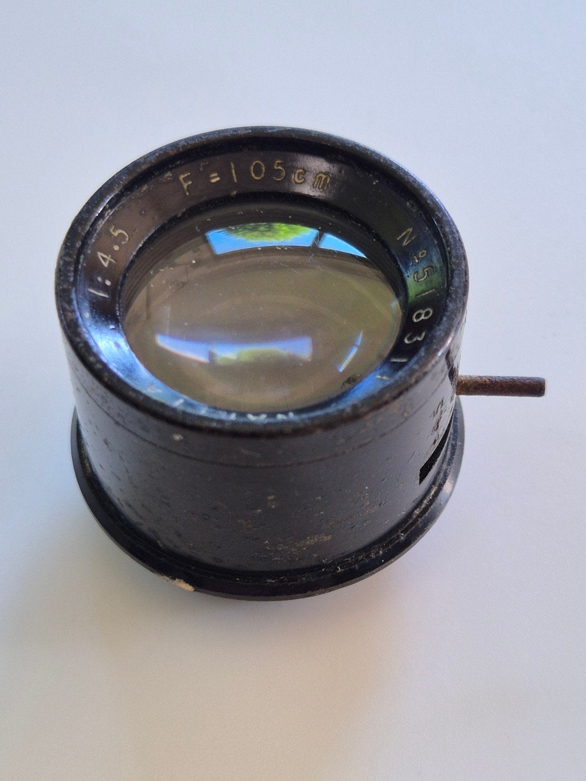 Narita F=10.5cm 1:4.5 lens - Vintage lens, Audio, Tv en Foto, Fotografie | Lenzen en Objectieven, Overige merken, Gebruikt, Ophalen of Verzenden