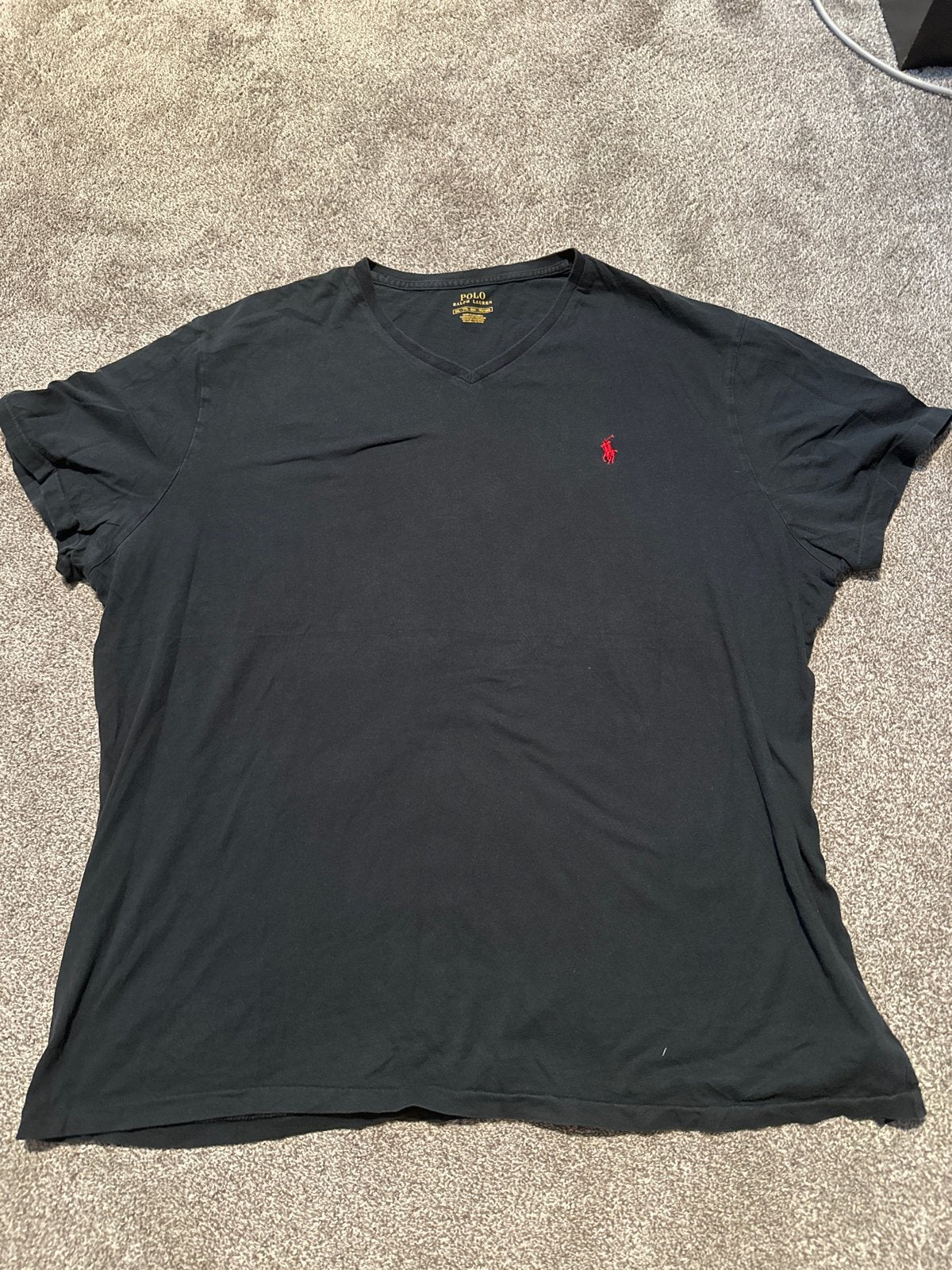 Polo Ralph Lauren T-shirt - Zwart - Maat XXL, Ophalen of Verzenden, Gedragen, Overige maten, Zwart