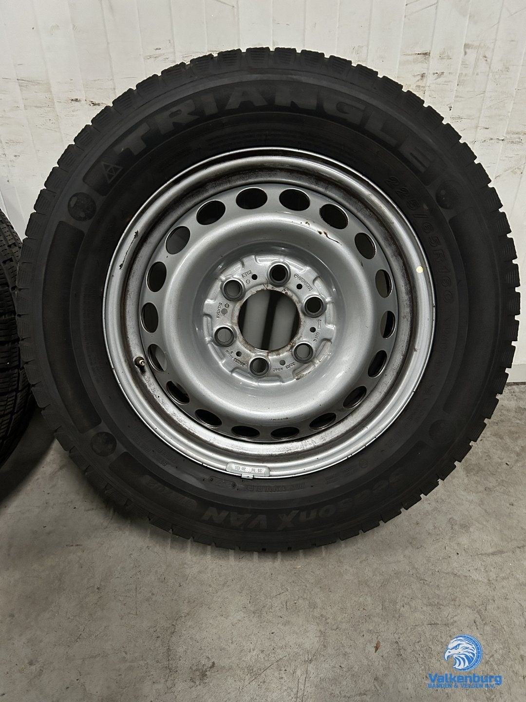 7mm! Originele Mercedes Sprinter B907 B910 16 inch stalen ve, -, Banden en Velgen, Ophalen of Verzenden, All Season