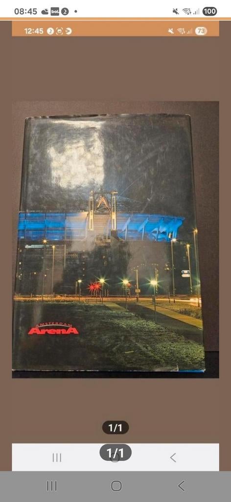 Amsterdam arena het hele verhaal alles over de bouw, Ophalen of Verzenden, Gebruikt, Ajax, Boek of Tijdschrift