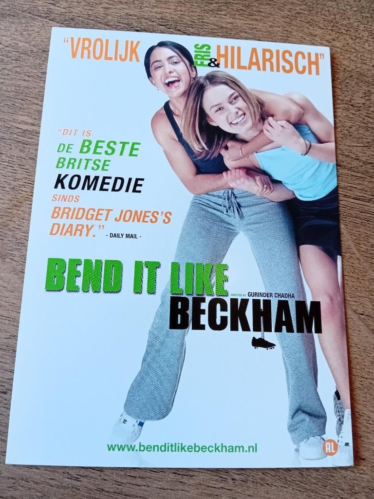 Bend it like Beckham kaart, Ophalen of Verzenden, Voor 1920, Ongelopen, Sterren en Beroemdheden