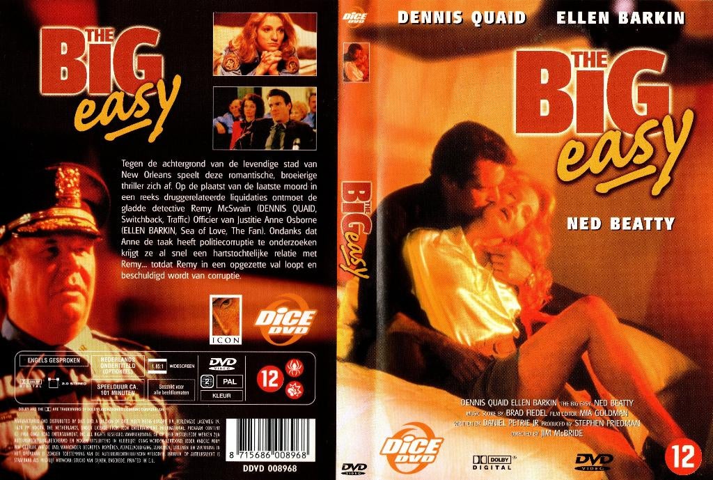 The Big easy, Vanaf 12 jaar, Ophalen of Verzenden, Zo goed als nieuw, Actiekomedie