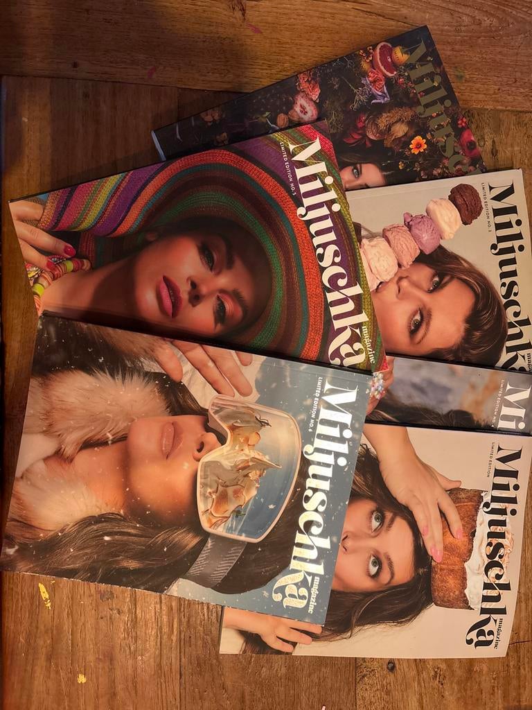 Miljuschka Magazine Limited Edition - Nrs. 1-6, Ophalen of Verzenden, Zo goed als nieuw, Overige typen