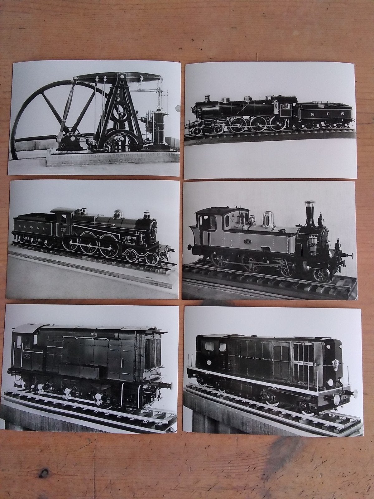 6 Ansichtkaarten St. Nederlands Spoorwegmuseum, Verzenden, Voertuig
