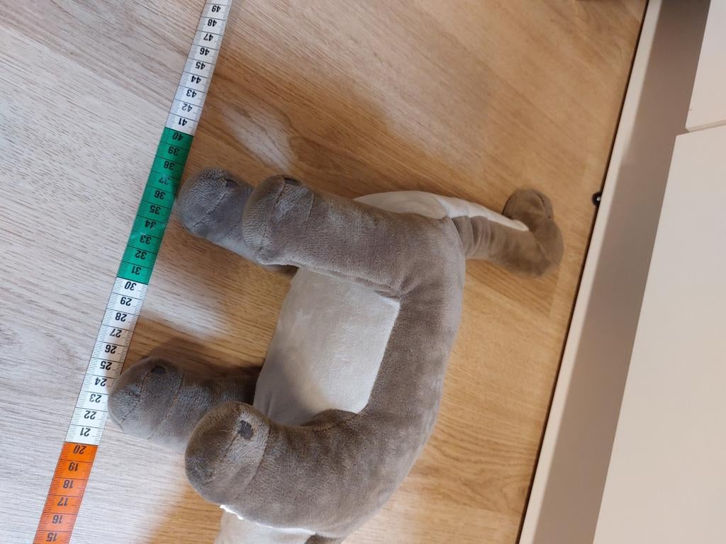 IKEA dino knuffel kleinere versie 37 cm dinosaurus, Ophalen of Verzenden, Nieuw, Overige typen