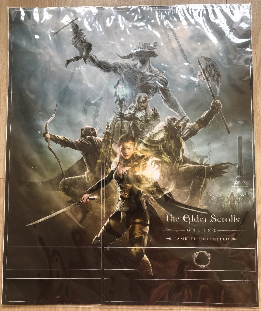 STICKER - THE ELDER SCROLLS - ONLINE - TAMRIEL, Verzamelen, Stickers, Ophalen of Verzenden, Nieuw