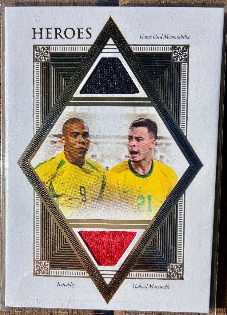 Ronaldo R9 match worn patch, Ophalen of Verzenden, Zo goed als nieuw, Buitenlandse clubs, Poster, Plaatje of Sticker