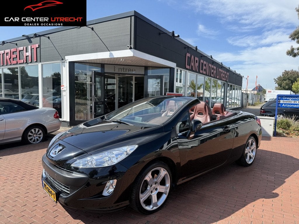 Peugeot 308 CC 1.6 THP Noir & Blanc | +nw APK | (bj 2010), Auto's, 1490 kg, Gebruikt, 4 cilinders, 4 stoelen
