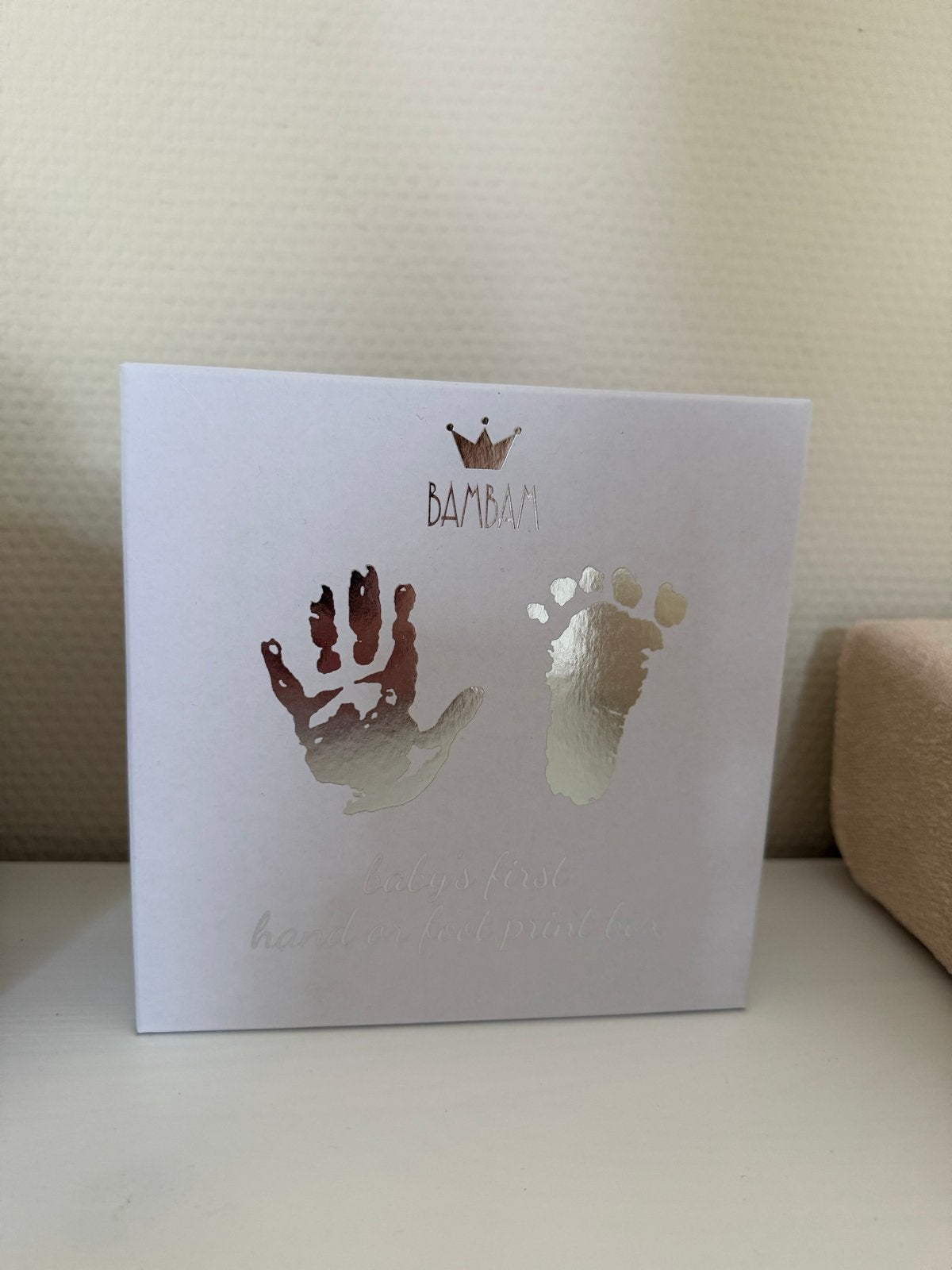 Bambam Baby's First Hand- & Voetafdruk Set, Ophalen, Nieuw, Kraamcadeau