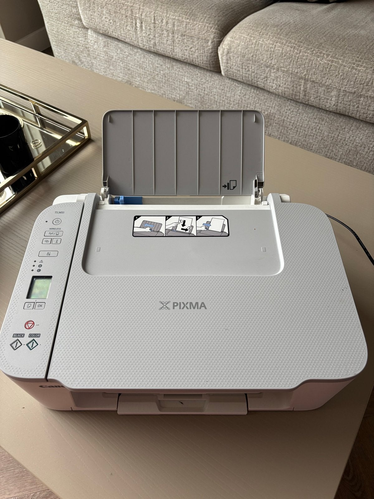 Canon Pixma TS3451 All-in-One Printer, Computers en Software, Inkjetprinter, All-in-one, Kleur printen, Ophalen of Verzenden