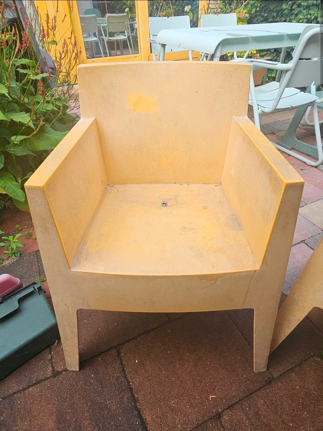 Philip Starck Driade tuinstoelen 2 stuks, Ophalen, Gebruikt
