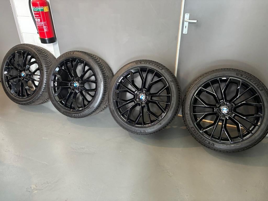 BMW 7serie i7 G70 en X3 G45 21 inch breedset + winterbanden, 285 mm, Banden en Velgen, Nieuw, Personenwagen