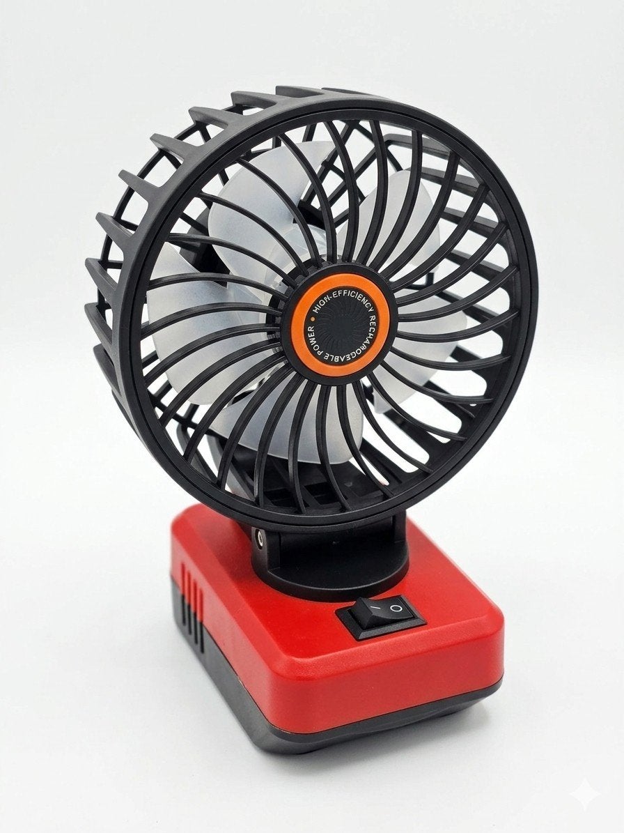 Ventilator / Powerbank adapter voor Parkside 20V accu's, Ophalen of Verzenden, Nieuw, Tafelventilator