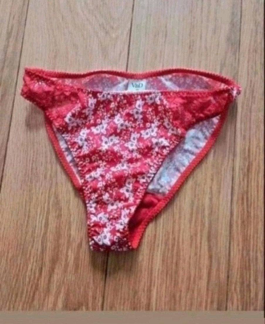 Rood bloemen ondergoed, Ophalen of Verzenden, Rood, Overige typen