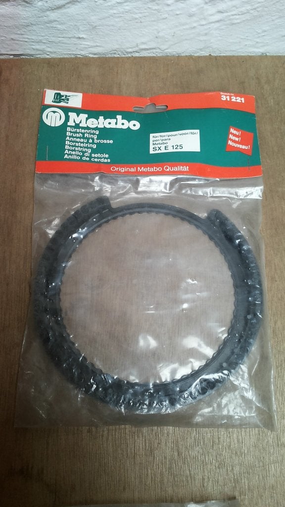 Metabo SXE 125 borstelring 31221 4007430430748, Verzenden, Nieuw, 1200 watt of meer, Excentrische schuurmachine
