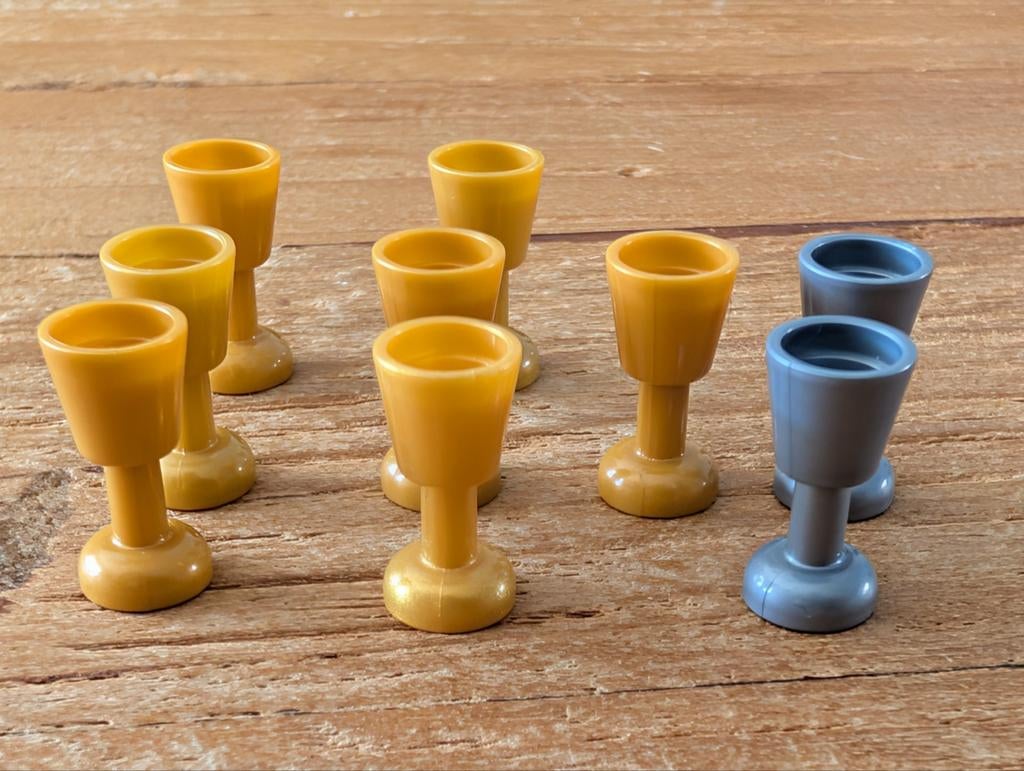 Lego kelken zilver en goud, Ophalen of Verzenden, Zo goed als nieuw, Lego