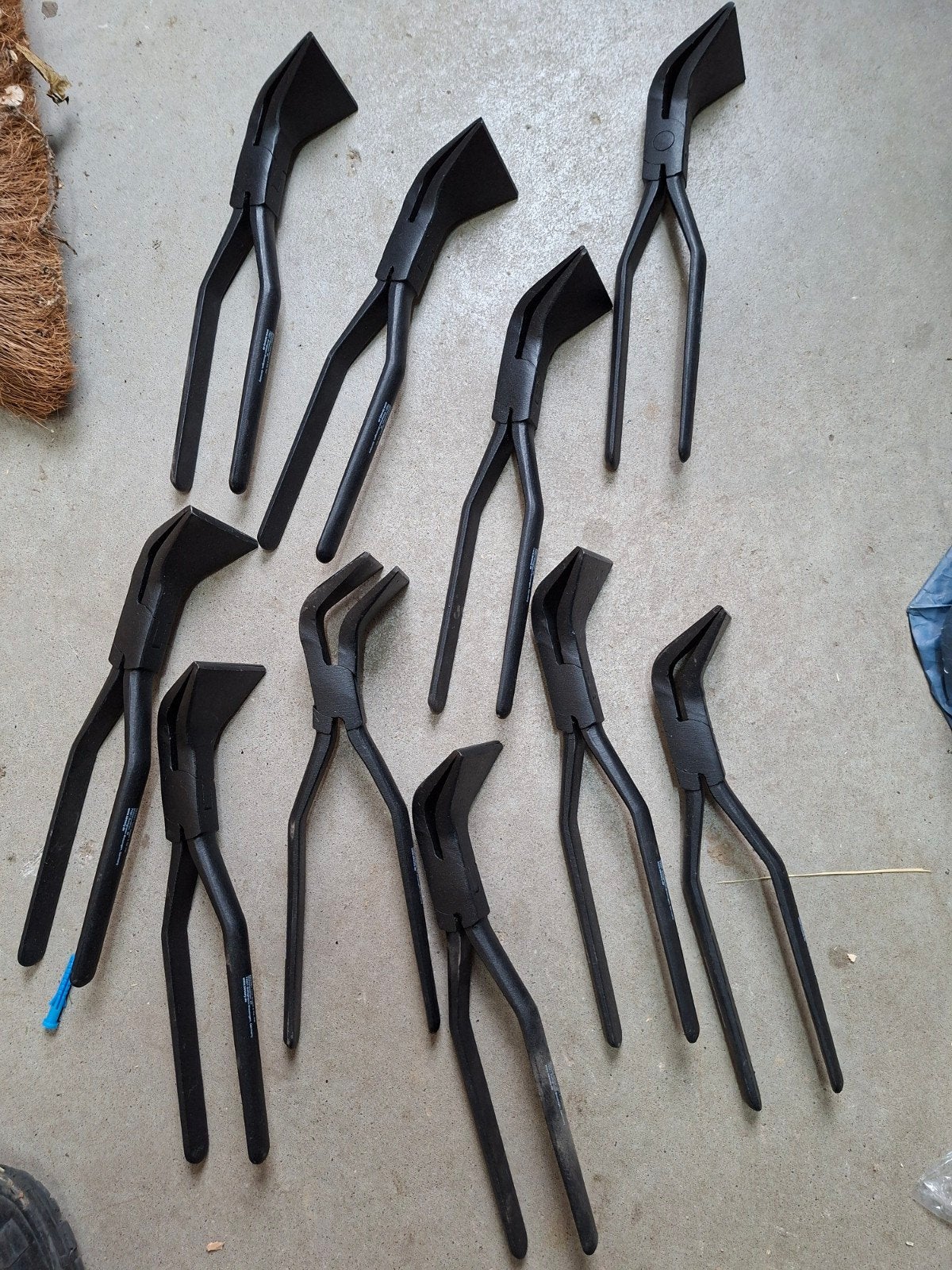 10 stuks  Bessey D34-60 felstang, Doe-het-zelf en Verbouw, Gereedschap | Handgereedschap, Ophalen of Verzenden, Gebruikt