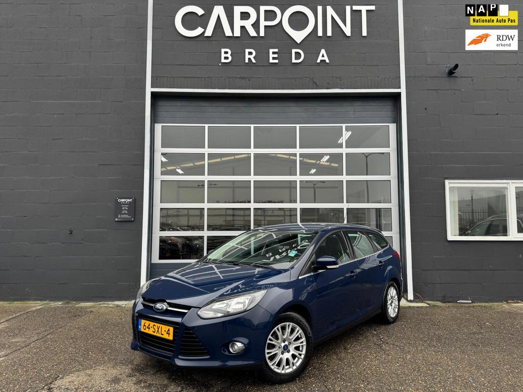 Ford Focus Wagon 1.6 TI-VCT Titanium, KEYLESS GO, CLIMA, CRU, Auto's, Ford, Bedrijf, Te koop, Focus, ABS, Airbags, Airconditioning