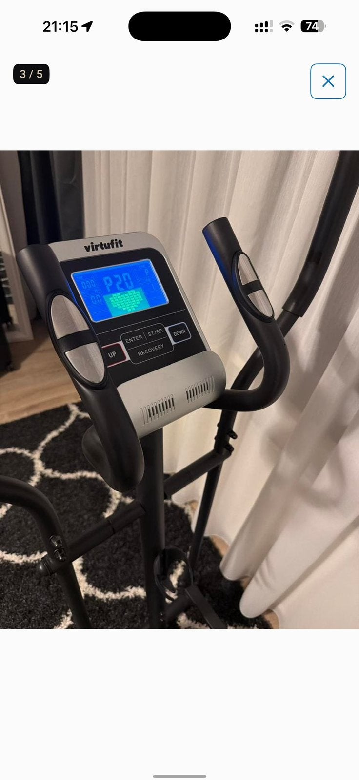 Virtufit ctr 1.2I crosstrainer, Ophalen, Zo goed als nieuw, Crosstrainer