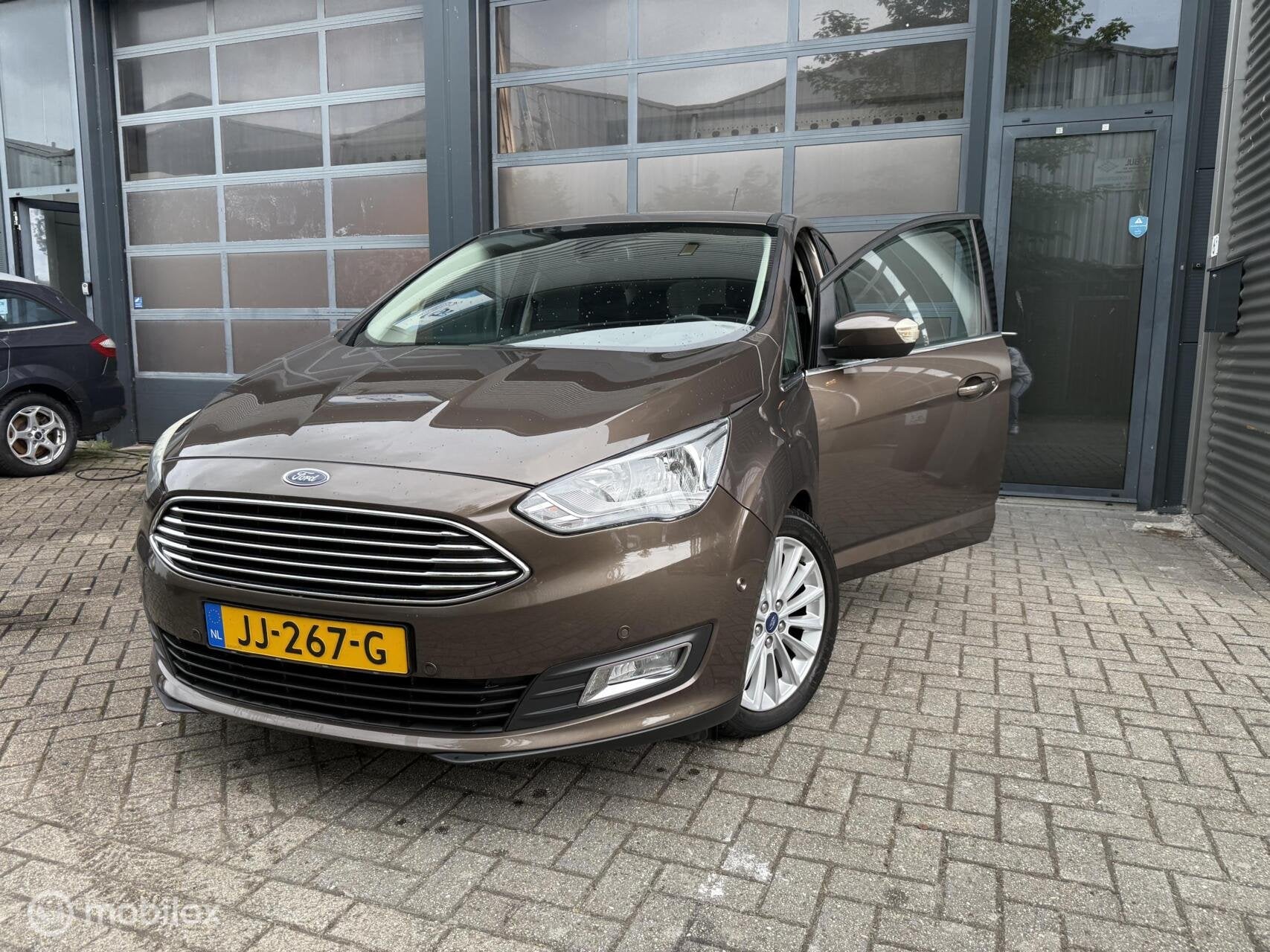 Ford C-Max 1.0 Titanium|NAP|PDC|AIRCO|distr.riem vv, Voorwielaandrijving, 125 pk, Gebruikt, Euro 6