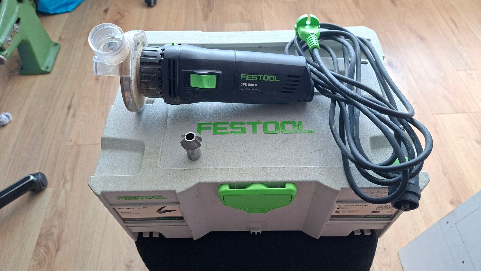 te koop festool ofk 500 kantefrees, Minder dan 30 mm, Overige typen, Ophalen of Verzenden, Zo goed als nieuw