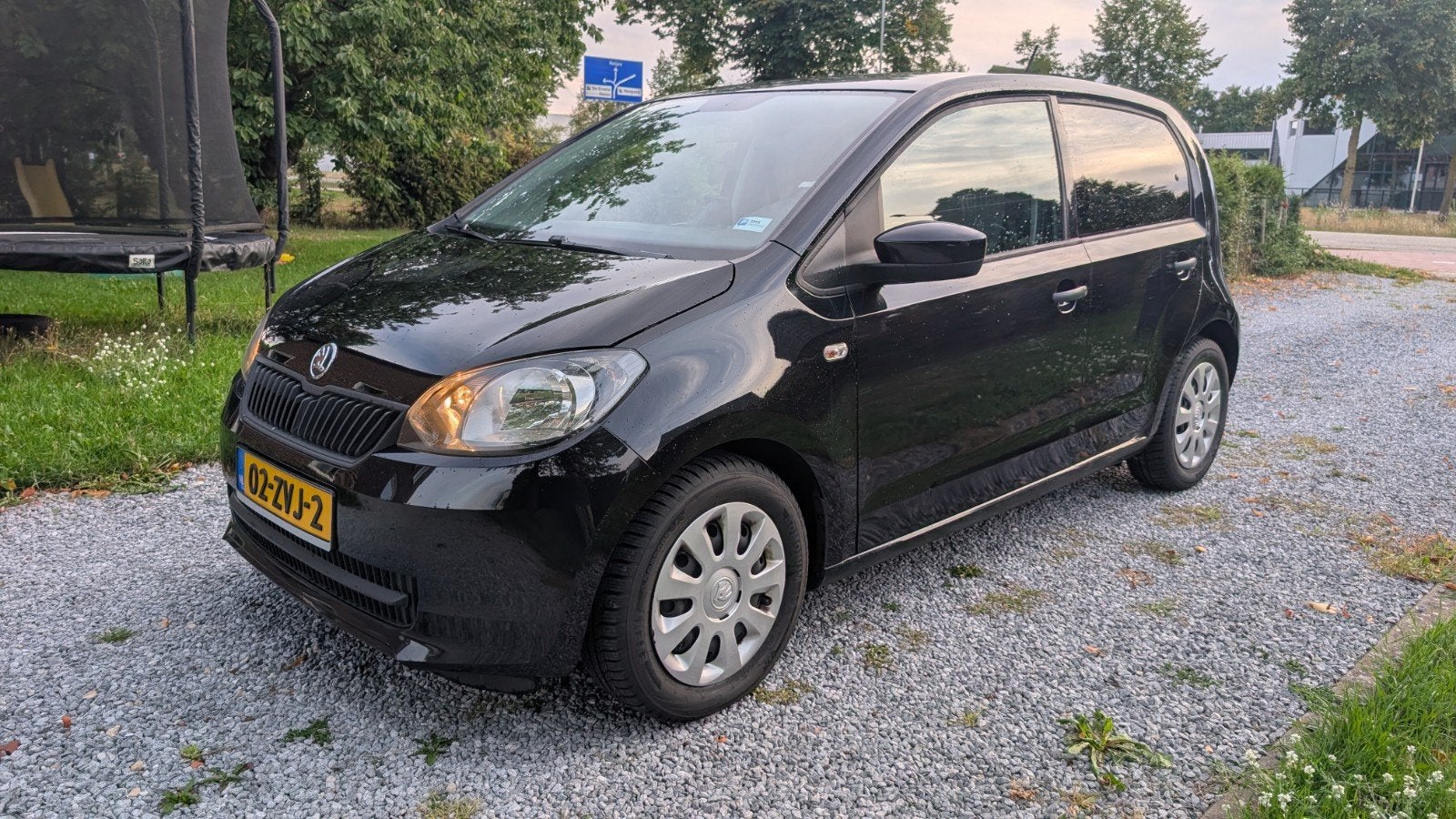 Skoda Citigo Nap Apk Airco 74dkm 5d dealer onderhouden, Voorwielaandrijving, Stof, 840 kg, 4 stoelen