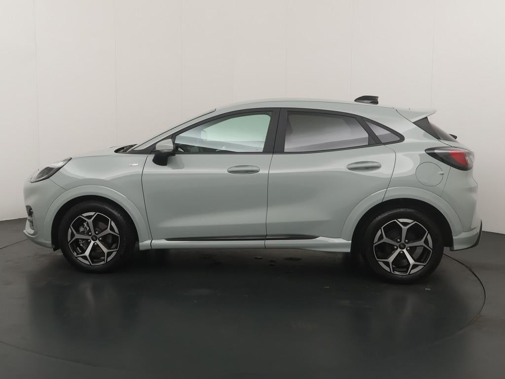Ford Puma EcoBoost Hybrid 125 pk ST-Line X | Winter Pack | M, 12 maanden, 125 pk, Zwart, 1226 kg