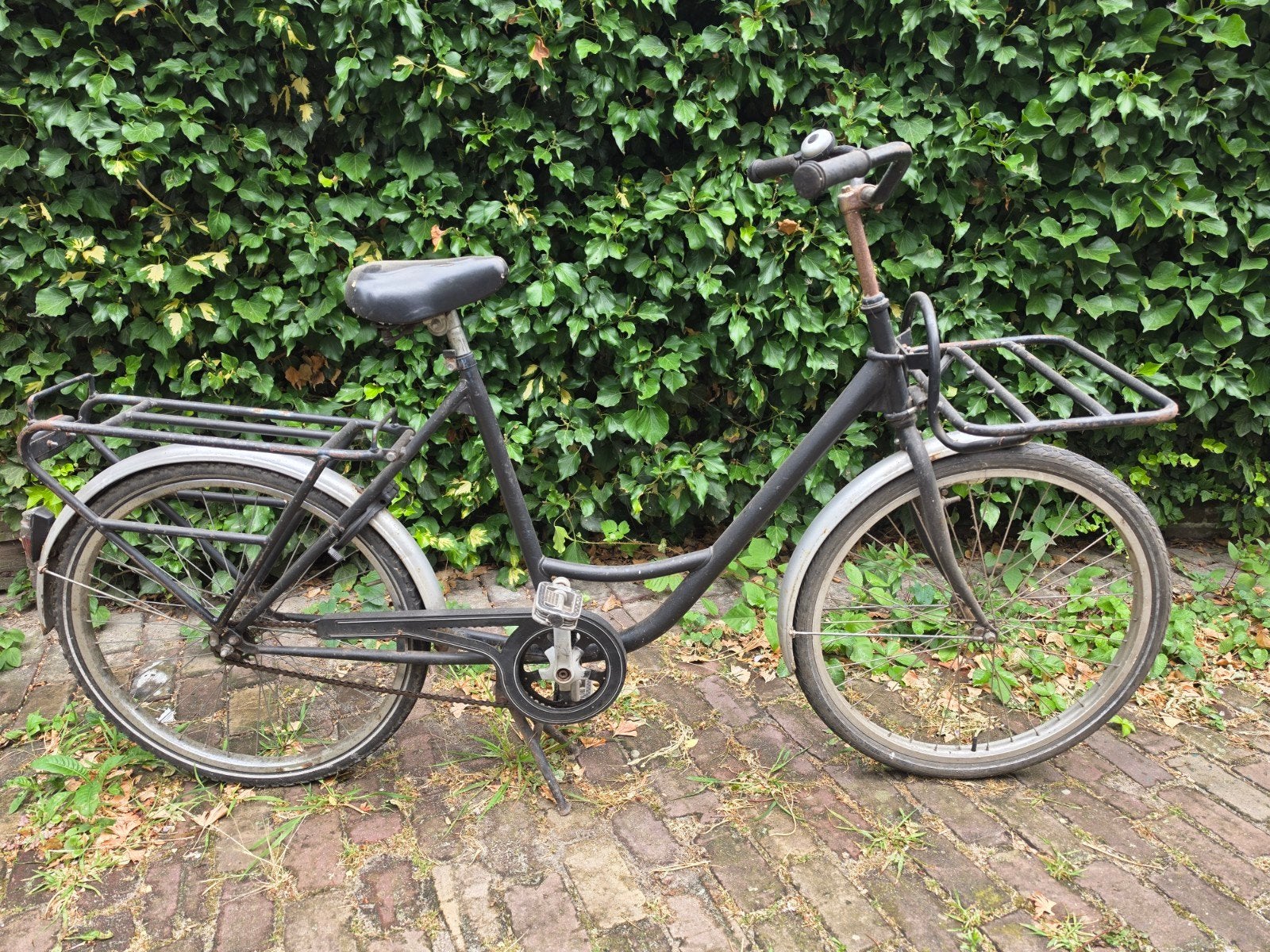 vintage postfiets, Ophalen, Gebruikt, Terugtraprem, 20 inch of meer