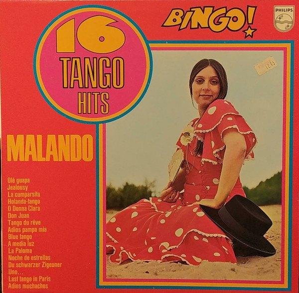 Malando And His Tango Orchestra –16 Tango Hits, Ophalen of Verzenden, Zo goed als nieuw, Overige formaten, Aziatisch