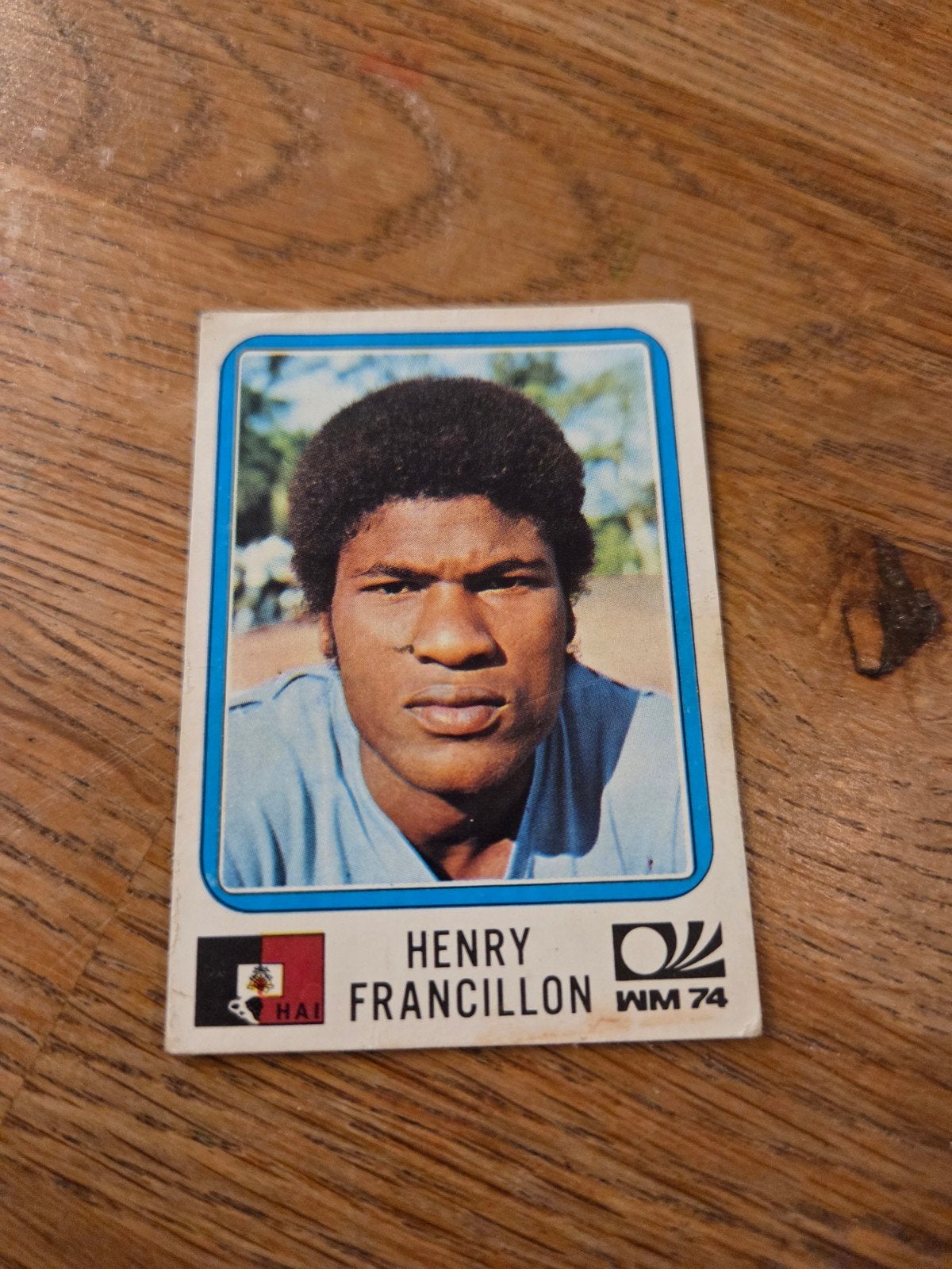 Panini WK 74, Verzamelen, Sportartikelen en Voetbal, Ophalen of Verzenden, Zo goed als nieuw, Buitenlandse clubs, Poster, Plaatje of Sticker
