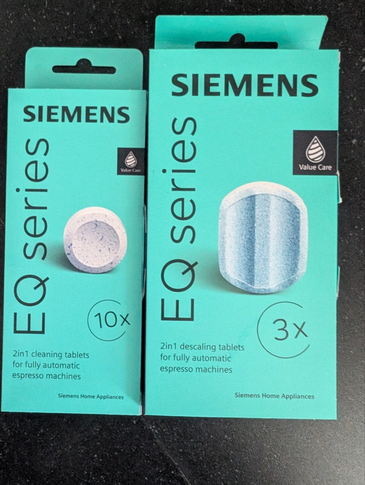 Siemens EQ Series onderhoudsset | 3x Ontkalken + 4x Reinigen, Ophalen of Verzenden, Nieuw, Siemens