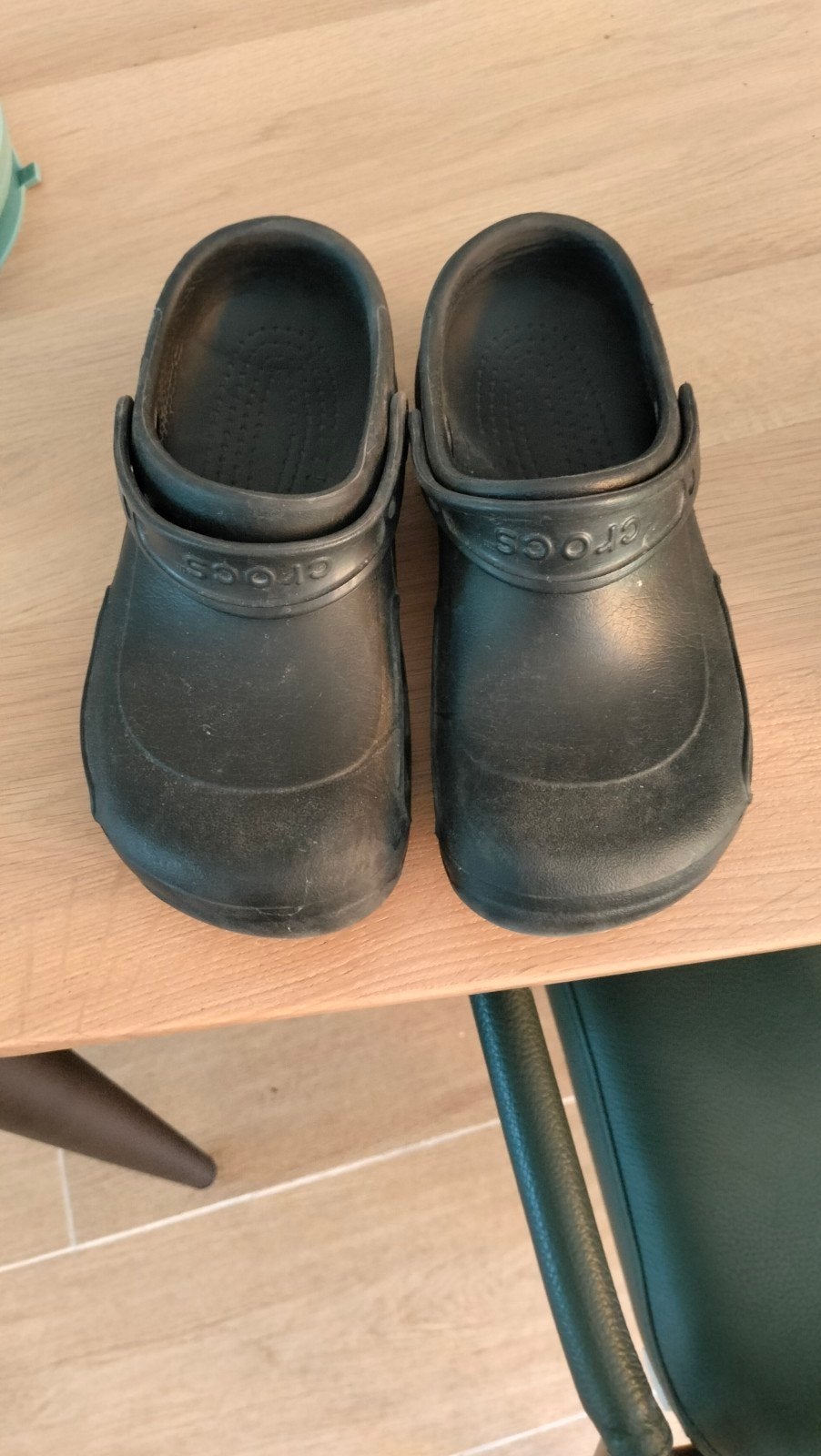 Zwarte Crocs Klompen - Maat 38/39 (W8), Zwart, Overige typen, Ophalen of Verzenden, Crocs
