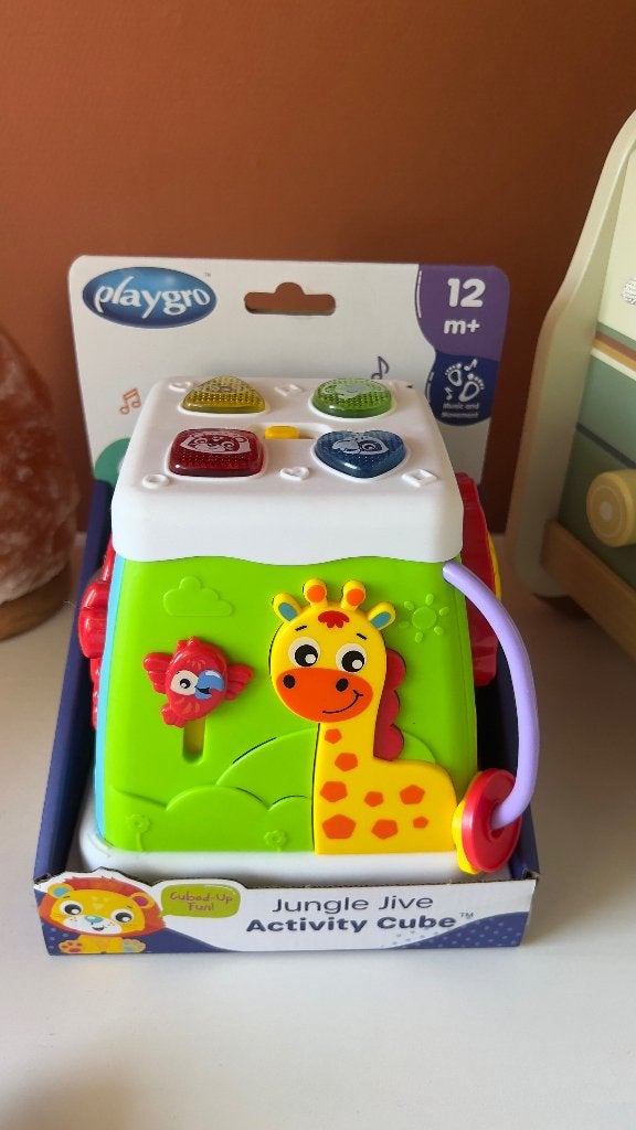 Activiteiten kubus nieuw Playgro, Ophalen of Verzenden, Nieuw, Overige typen, Met licht