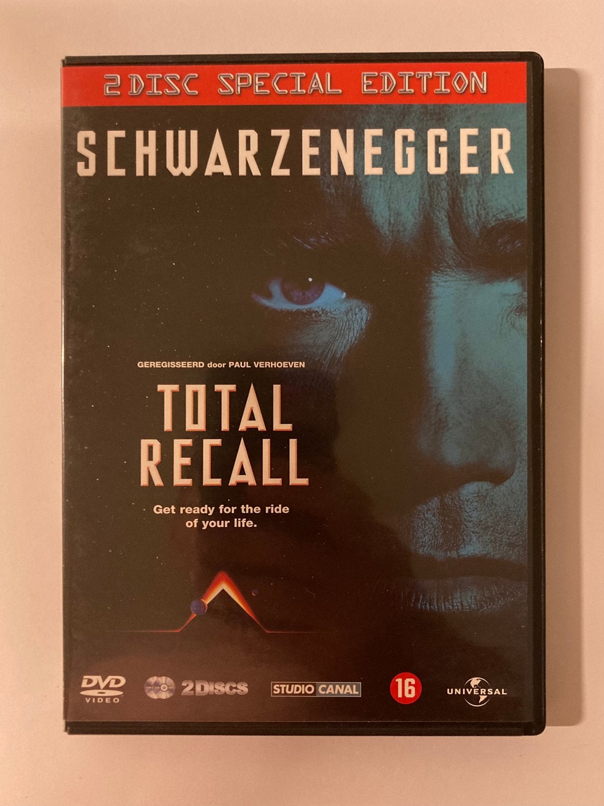 Total Recall, 1990 / 2x DVD / Special Ed. / Paul Verhoeven, Extra's, Engels, Vanaf 16 jaar, Nederlands