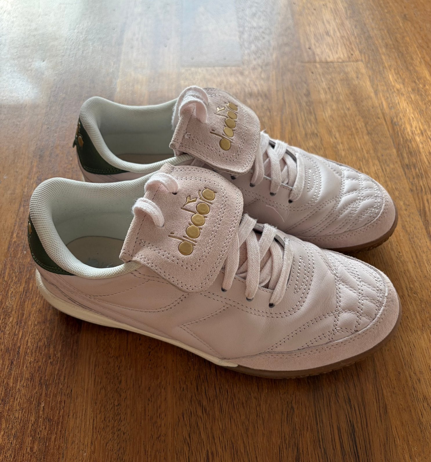 Diadora sneakers dames, Verzenden, Zo goed als nieuw, Roze, Sneakers of Gympen