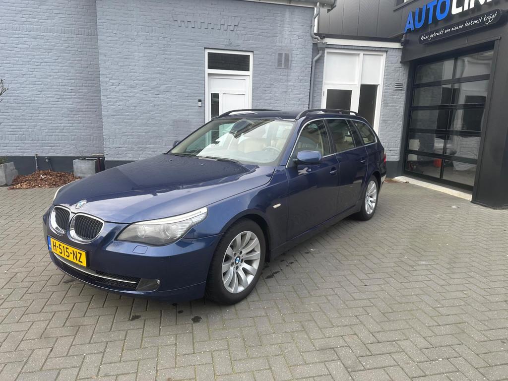 BMW 5-serie Touring 520i | NAVI | LEER | MEMORY |, Automaat, Achterwielaandrijving, Beige, 4 cilinders