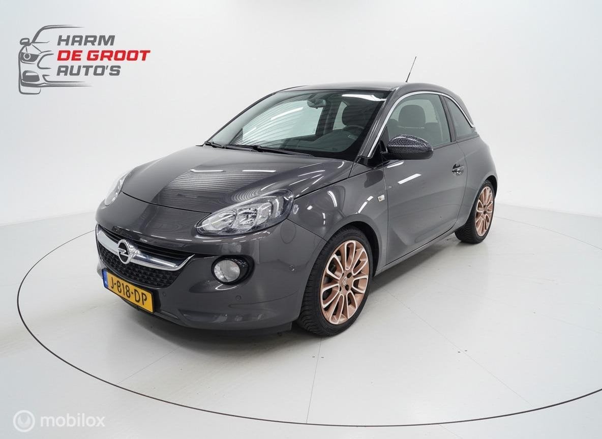 Opel ADAM 1.4 Glam/Pano/Cruise/clima/stoel+stuur verwarming, Euro 5, 4 cilinders, 4 stoelen, Leder