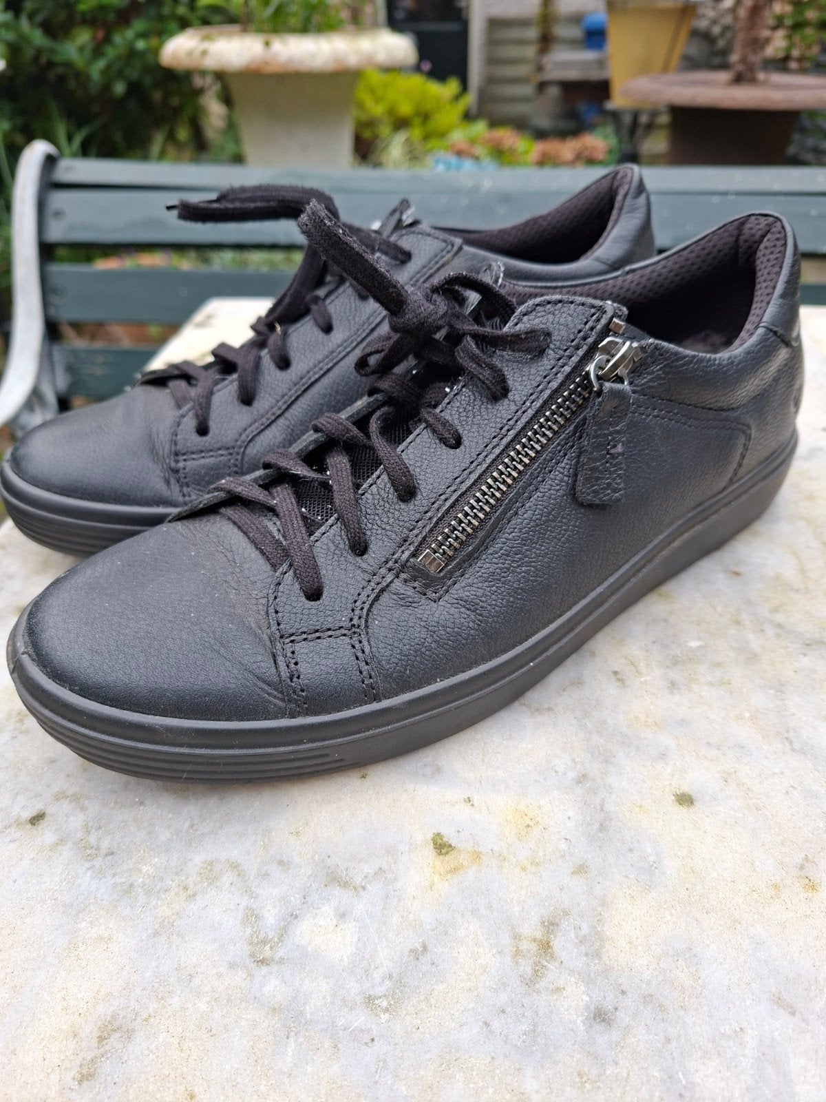 ECCO soft 7 Classic Leren Dames Sneakers maat 40-, Ophalen of Verzenden