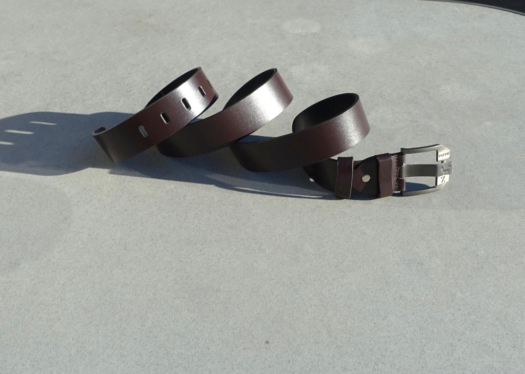 herenriem 118-zd / 120 x 3,7 cm in bruin - nieuw  ongebruikt, Kleding | Heren, Riemen en Ceinturen, Bruin, Nieuw, Ophalen of Verzenden
